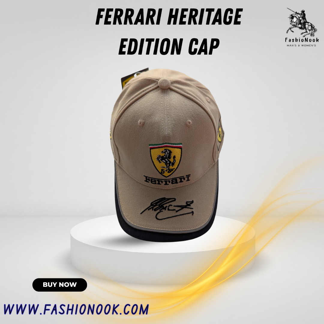 Ferrari Heritage Edition Cap – Premium Sports