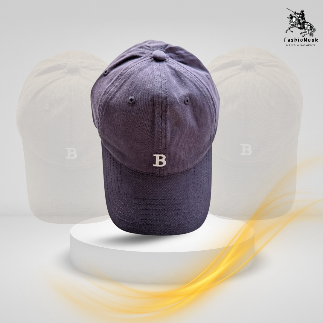Maroon “B” Minimal Classic Cap